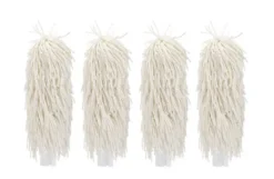 Brosses pour polisseur à verres - 2 pièces - Moyen - Blanc - 205x55mm - Hendi