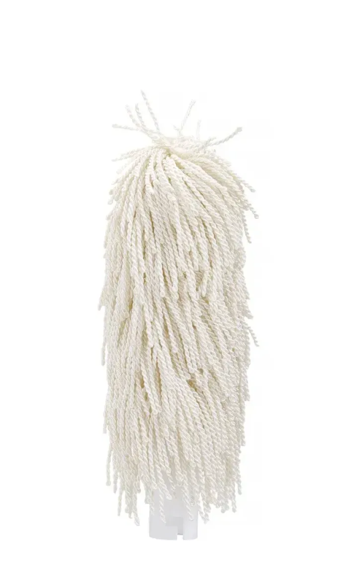 Brosses pour polisseur à verres - 2 pièces - Moyen - Blanc - 205x55mm - Hendi