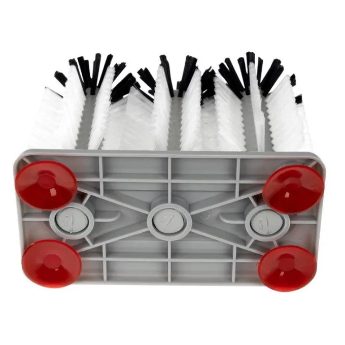 Brosse à Verre Tridell Professionnelle en Nylon et Ventouses - Jantex