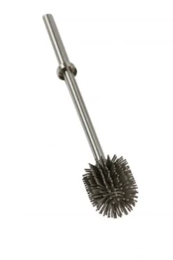 Brosse WC Silicone et Support Inox Brossé à Poser - Probbax