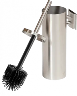 Brosse WC Silicone & Support Mural Inox - Probbax