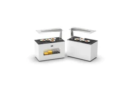 Buffet Chaud Cuve en Verre Protection Anti-Postillons - 1300x700 mm - SAYL