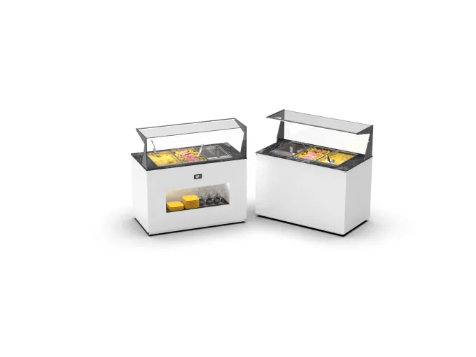 Buffet de Service Réfrigéré Cuve Froide - 1300x700 mm - SAYL