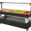 Buffet Professionnel réfrigérée 6 bacs GN 1/1 Roller Grill