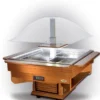 Buffet Professionnel Réfrigéré Central Carré - 8 bacs GN 1/1 - Furnotel