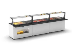 Buffet Réfrigéré Série self service Cuve Froide 150 mm - 1300X700X1285 mm - SAYL