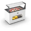 Buffet Réfrigéré Série self service Cuve Froide Ventilé 150 mm - 1300X700X1285 mm - SAYL