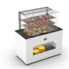 Buffet Réfrigéré Série Vision - avec Vitrine Supérieur Cuve Froid 15 mm - Sayl