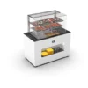 Buffet Réfrigéré Série Vision - avec Vitrine Supérieur Cuve Froid 150 mm - Sayl