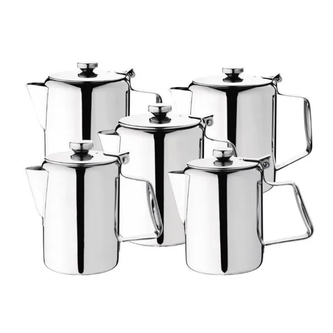 Cafetière en inox poli Olympia Concorde 900 ml