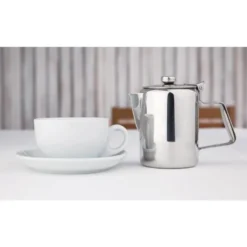 Cafetière en inox poli Olympia Concorde 450 ml