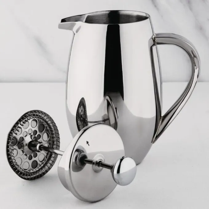 Cafetière isotherme en inox poli - 3 tasses - Olympia