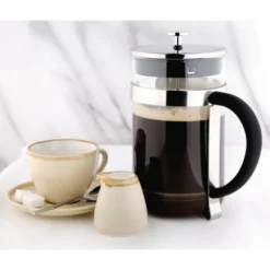 Cafetière à Piston en Acier Inoxydable 12 Tasses - Olympia