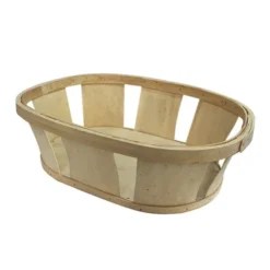 Cageot Bois Ovale 41X31 Lot de 10 - Prolinea