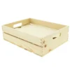 Cagette Bois Naturelle Pm + Faux Fond Bois Lot de 12 - Prolinea