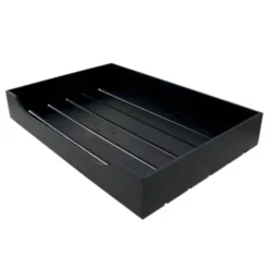 Cagette Bois Noire Gm avec Ouverture Avant Lot de 6 - Prolinea