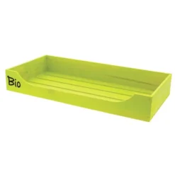 Cagette Bois Ouveture Avant + Logo Bio 62X30 Lot de 4 - Prolinea