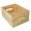 Caisse en Bois à Lattes - 31X23XH15 cm - Matériel CHR Pro