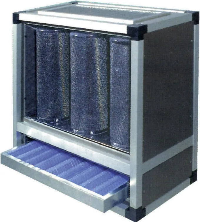 Caisson Filtration Graisse et Odeur - 5 Cylindres - AFI Collin Lucy