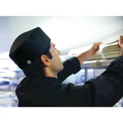 Calot de Cuisine Cool Vent Noir - Chef Works