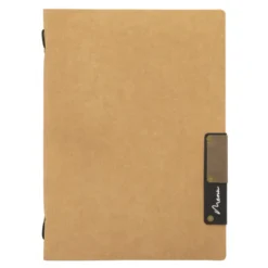 Carte Menu A5 gamme nature, 1 double inserts inclus (présente 4 pages) - Securit