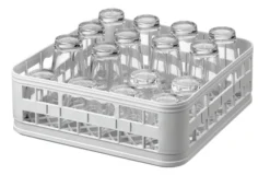 Casier de lavage à verres fond plat - 35cm x 35cm - Bartscher