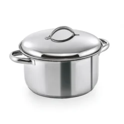 Casserole avec couvercle en Acier au nickel-chrome 6 L H 135 mm Ø 240 mm 1 - Was Germany