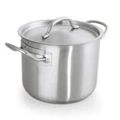 Casserole avec couvercle en Acier au nickel-chrome 4,8 L H 150 mm Ø 200 mm - Was Germany