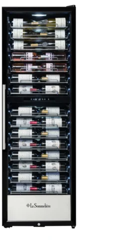 Cave de Vieillissement Professionnelle Double Zone PRO160DZN - 152 Bouteilles - La Sommelière