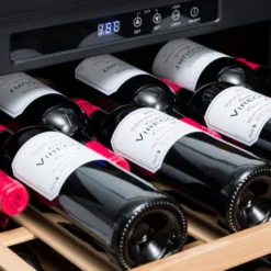 Cave à vin 50 bouteilles Inox CHR 1T - vinobox