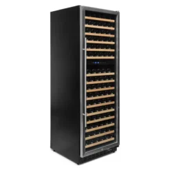 Cave à vin 168 bouteilles Inox CHR 2T - Vinobox