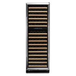 Cave à vin 168 bouteilles Inox CHR 2T - Vinobox