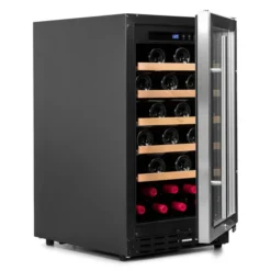 Cave à vin 40 bouteilles Inox CHR 1T - Vinobox