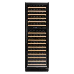 Cave à vin 168 bouteilles Noire 2T - Vinobox
