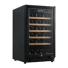Cave à vin 40 bouteilles noire 1T - Vinobox