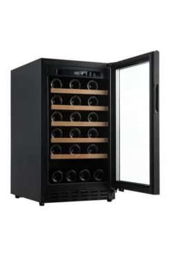 Cave à vin 40 bouteilles noire 1T - Vinobox