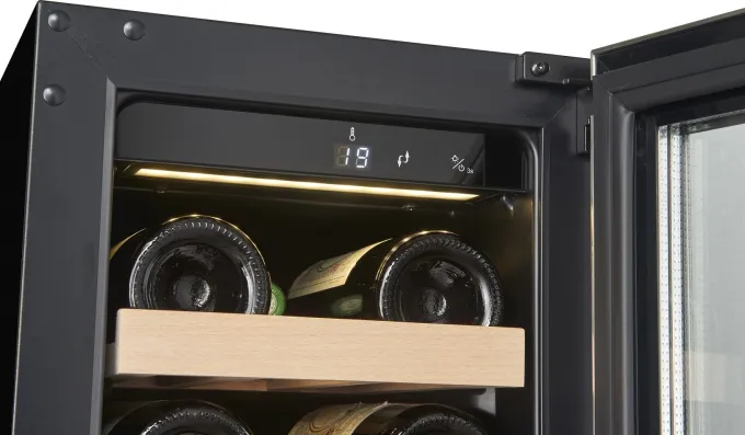 Cave à Vin 20 Bouteilles Zone Unique - 50 L - Combisteel