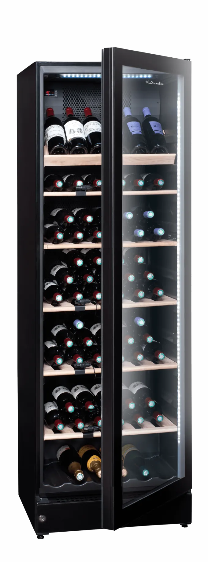 Cave à vin de Vieillissement Température Multi Zone VIP196 - 195 Bouteilles - La Sommelière