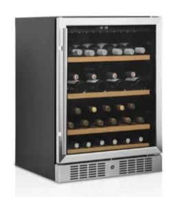 Cave à Vin Inox - Capacite 48 bouteilles de vin 750ml - TEFCOLD
