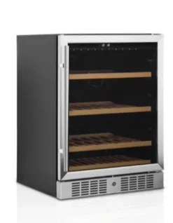 Cave à Vin Inox - Capacite 48 bouteilles de vin 750ml - TEFCOLD