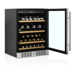 Cave à Vin Inox - Capacite 48 bouteilles de vin 750ml - TEFCOLD