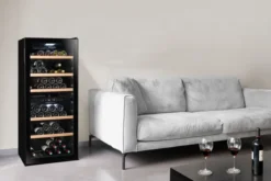 Cave à vin LS102DZBLACK Température Double Zone - 102 Bouteilles - La Sommelière
