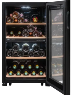 Cave à vin LS51.2ZBLACK Température Double Zone - 50 Bouteilles - La Sommelière