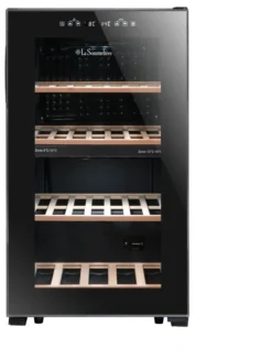 Cave à vin LS51.2ZBLACK Température Double Zone - 50 Bouteilles - La Sommelière