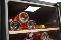Cave à vin LS51.2ZBLACK Température Double Zone - 50 Bouteilles - La Sommelière