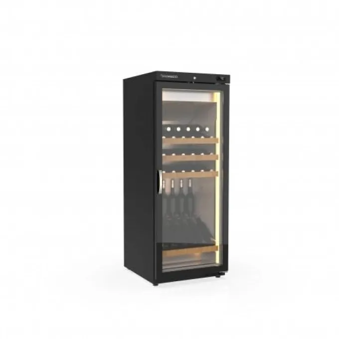 Cave à Vin Mono-Température 1 Porte 240 L - Intérieur inox - Coreco
