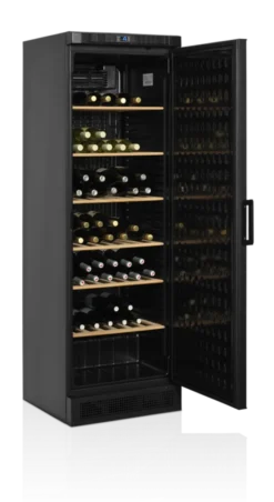 Cave à Vin pour 118 Bouteilles CPP1380E - Couleur Noire - Tefcold