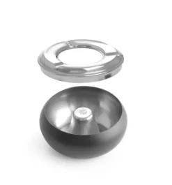 Cendrier de terrasse noir 105x(H)58 mm - Hendi