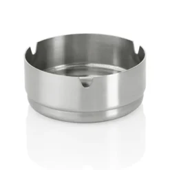 Cendrier en Acier au nickel-chrome H 40 mm Ø 80 mm - Was Germany