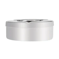 Cendrier Inox Anti-Vent Diamètre 90 mm - Lot de 6 - Olympia